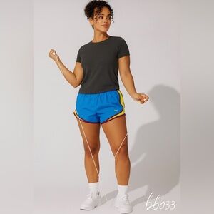 Nike Women’s Dri-FIT Neon Lined Running Shorts — Size S